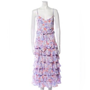 Likely floral midi dress size 6